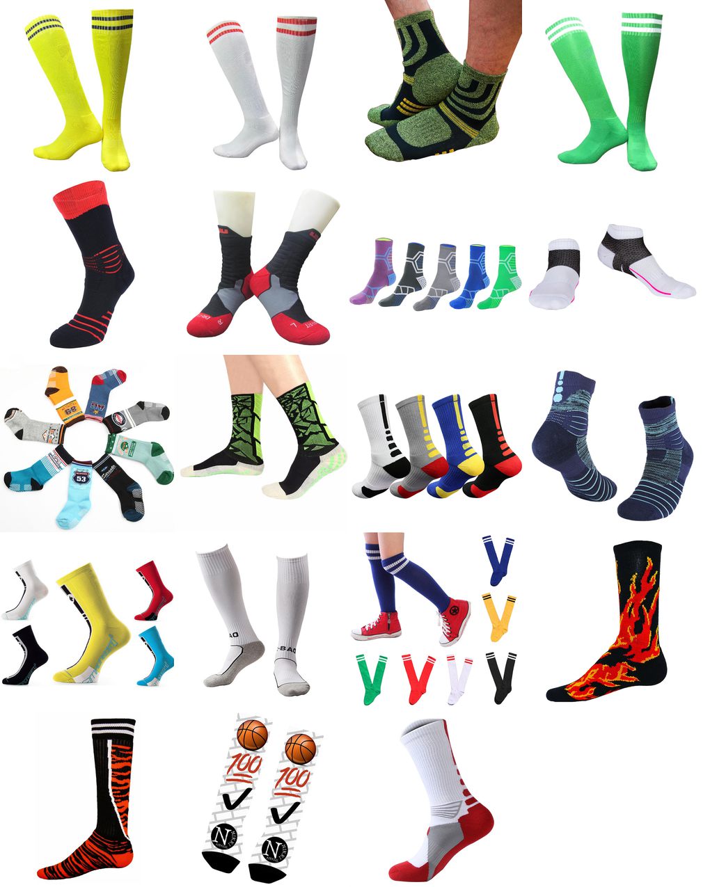 boys basketball tube socks